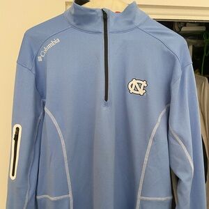 University of north carolina 1/4 zip Columbia